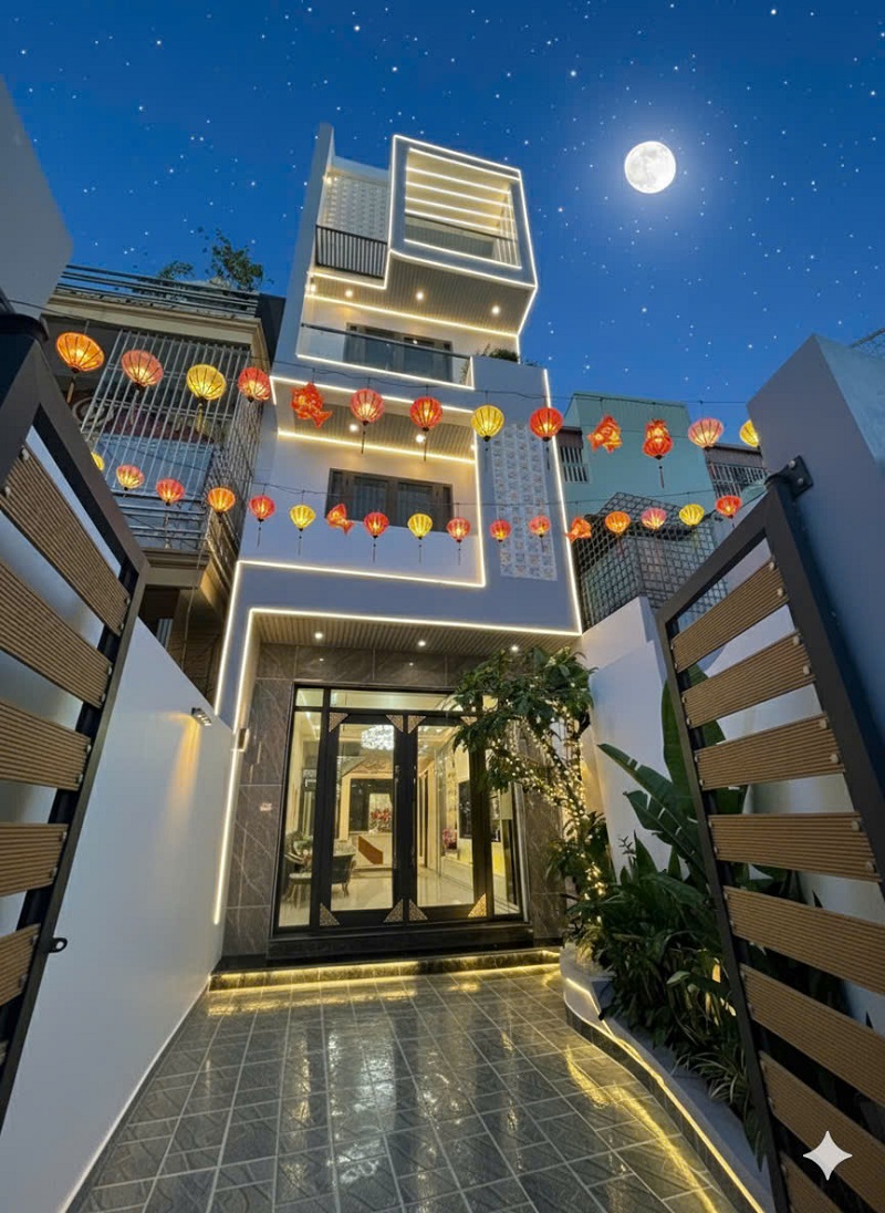 BÁN NHÀ PHỐ TÔ HIỆU HẢI PHÒNG – 6,5 TỶ CÓ NGAY NHÀ ĐẸP 4 TẦNG, FULL NỘI THẤT, HỒ CÁ KOI